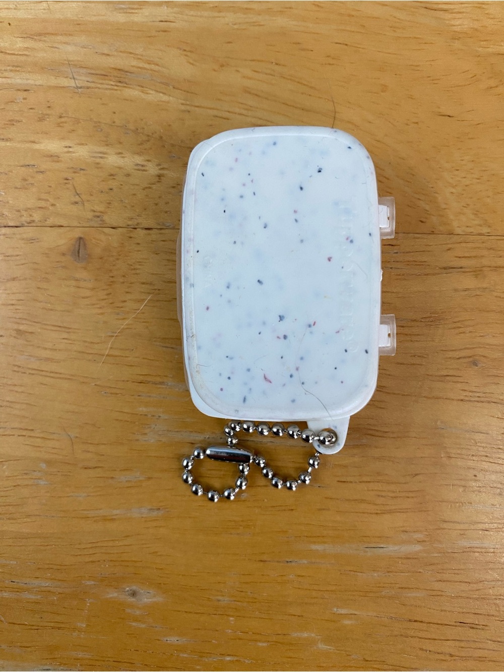 Tupperware Mini Keychain with Ball Chain - Picture 2 of 4